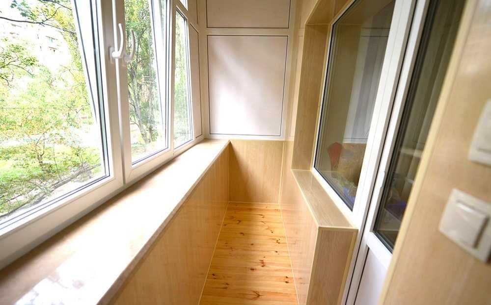 Остекление / Внутренняя обшивка балкона Утепление Монтаж КИЕВ!