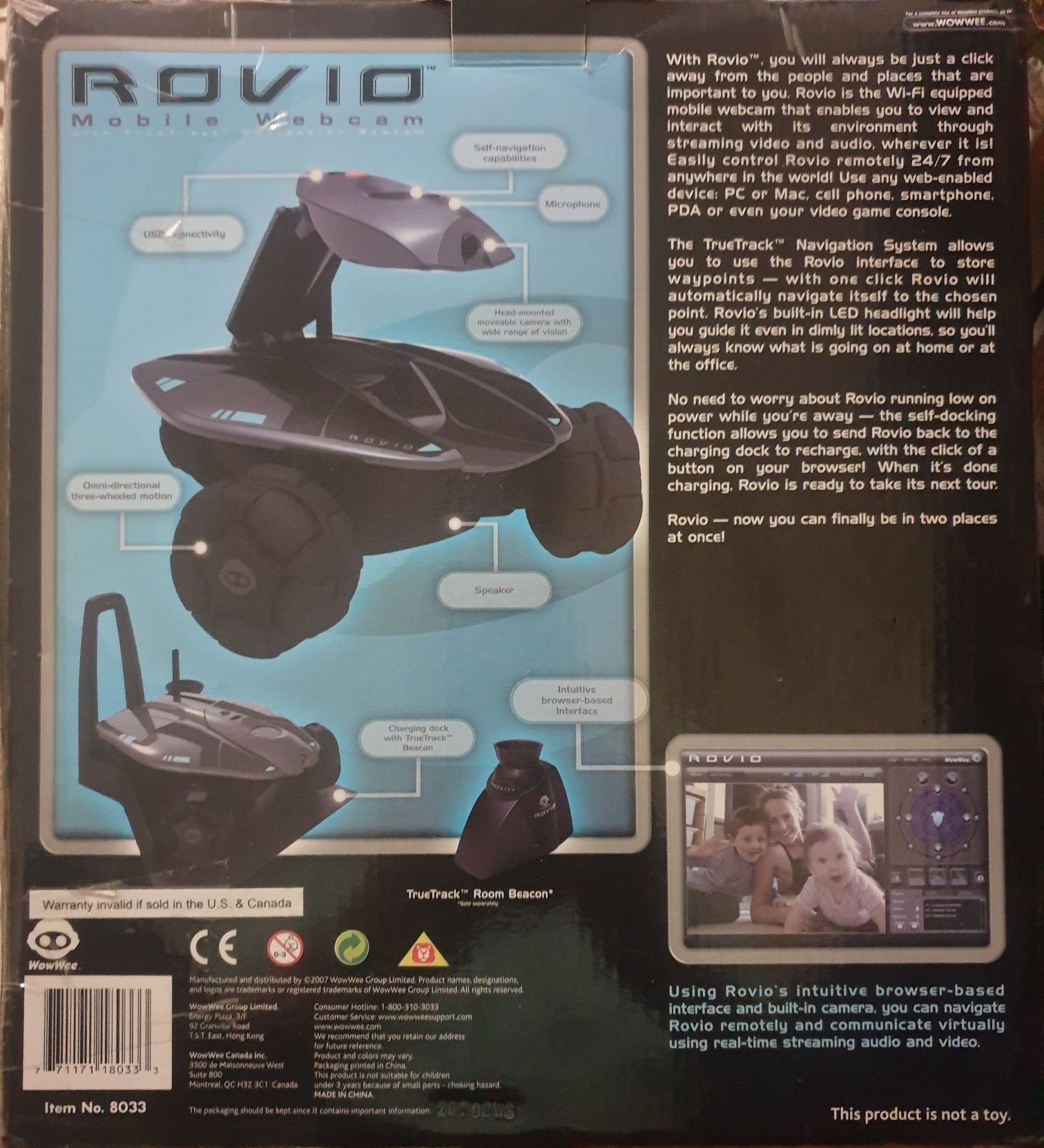 Інтерактивний робот ROVIO