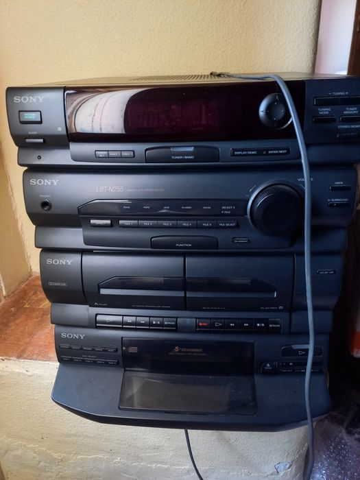 Aparelhagem Sony LBT-N255 + colunas (anos90)