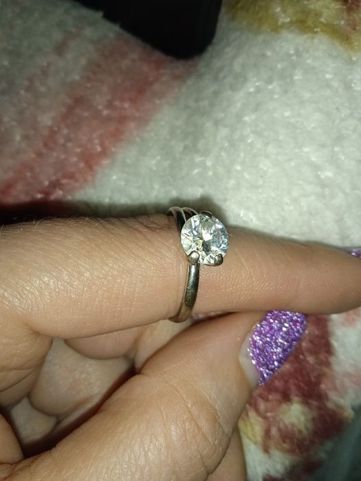 Каблучка серебряна