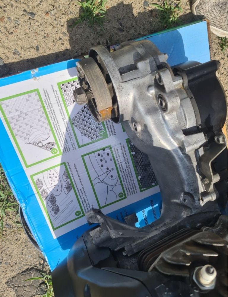 Мотор Honda dio 18 27 34 tact 24 в ОТЛИЧНОМ СОСТОЯНИИ ПОЛНОСТЬЮ СТОК