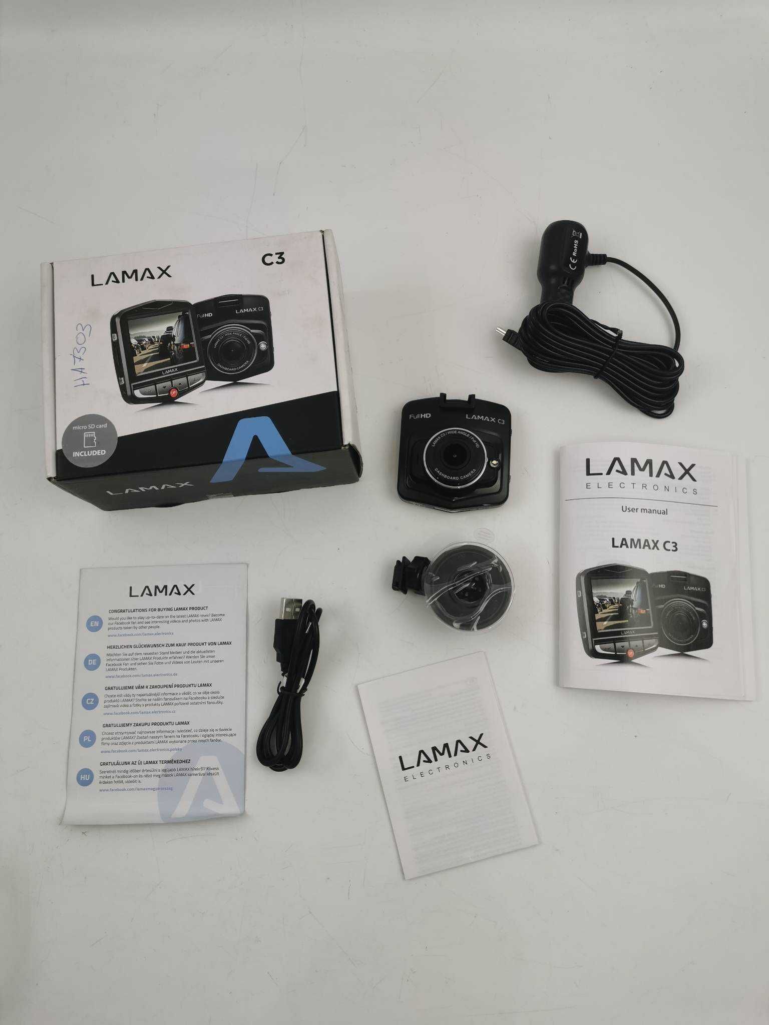 Wideo rejestrator LAMAX DRIVE C3 FULL HD Kamera