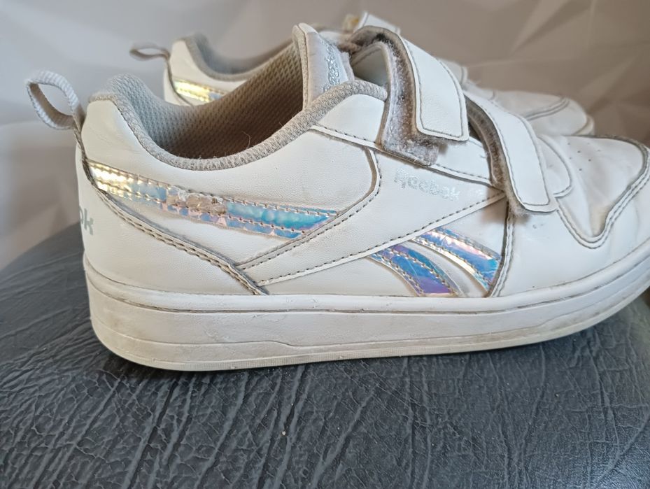 Adidasy Reebok rzep białe 35