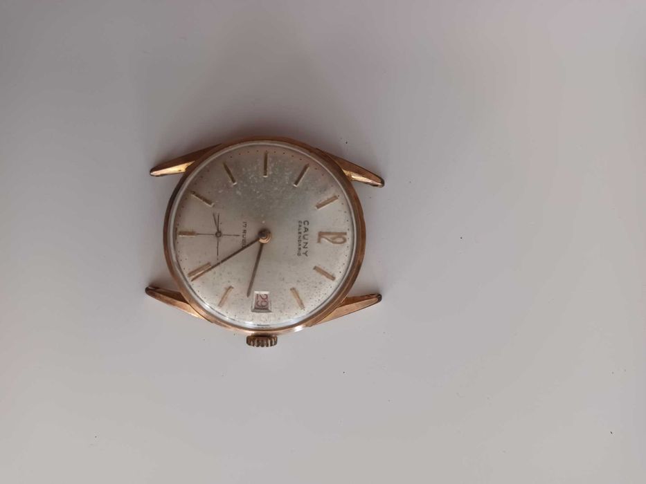 Relógio Cauny Calendário 17 Rubis