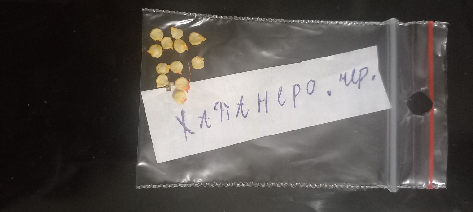 Насіння перцю Хабанеро