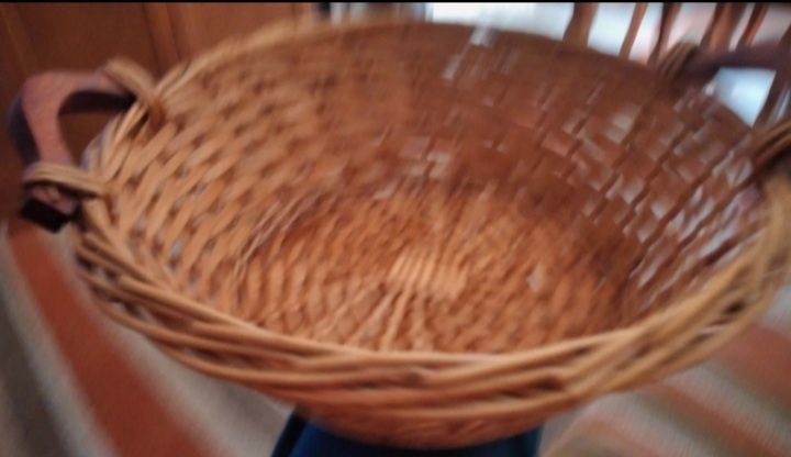 Conjunto de cesta com 9 frutos e legumes decorativos
