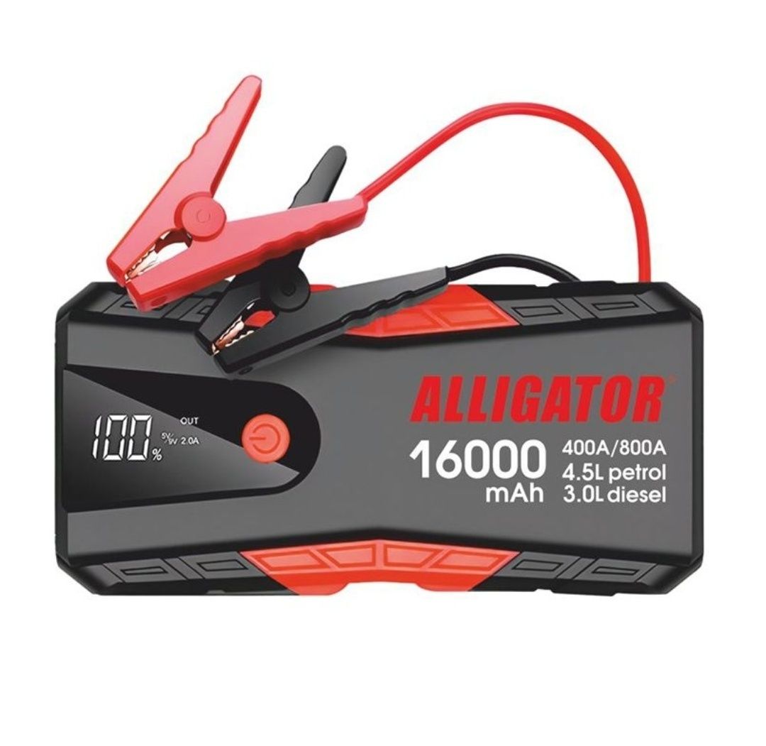 Пусковий пристрій (бустер, jump starter) Alligator  JS840 800A (16000m