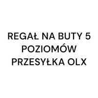 Regał na buty 5 poziomów SPECJALNE OGŁOSZENIE z Przesyłka OLX