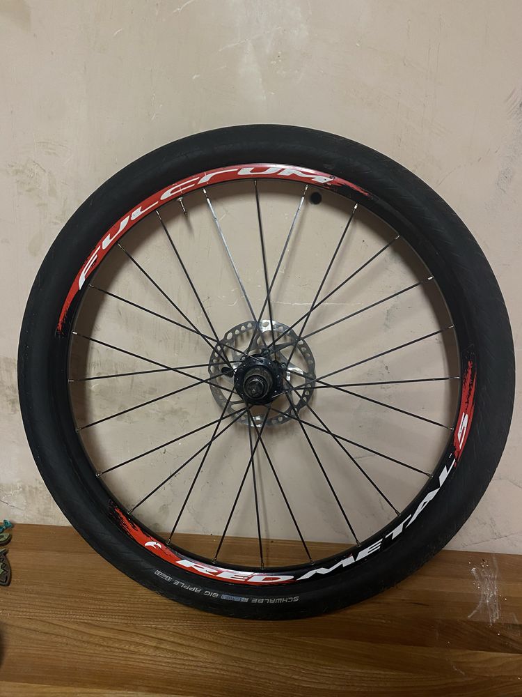 Колеса 26 FULCRUM RED METAL 5+покришки schealbe big apple