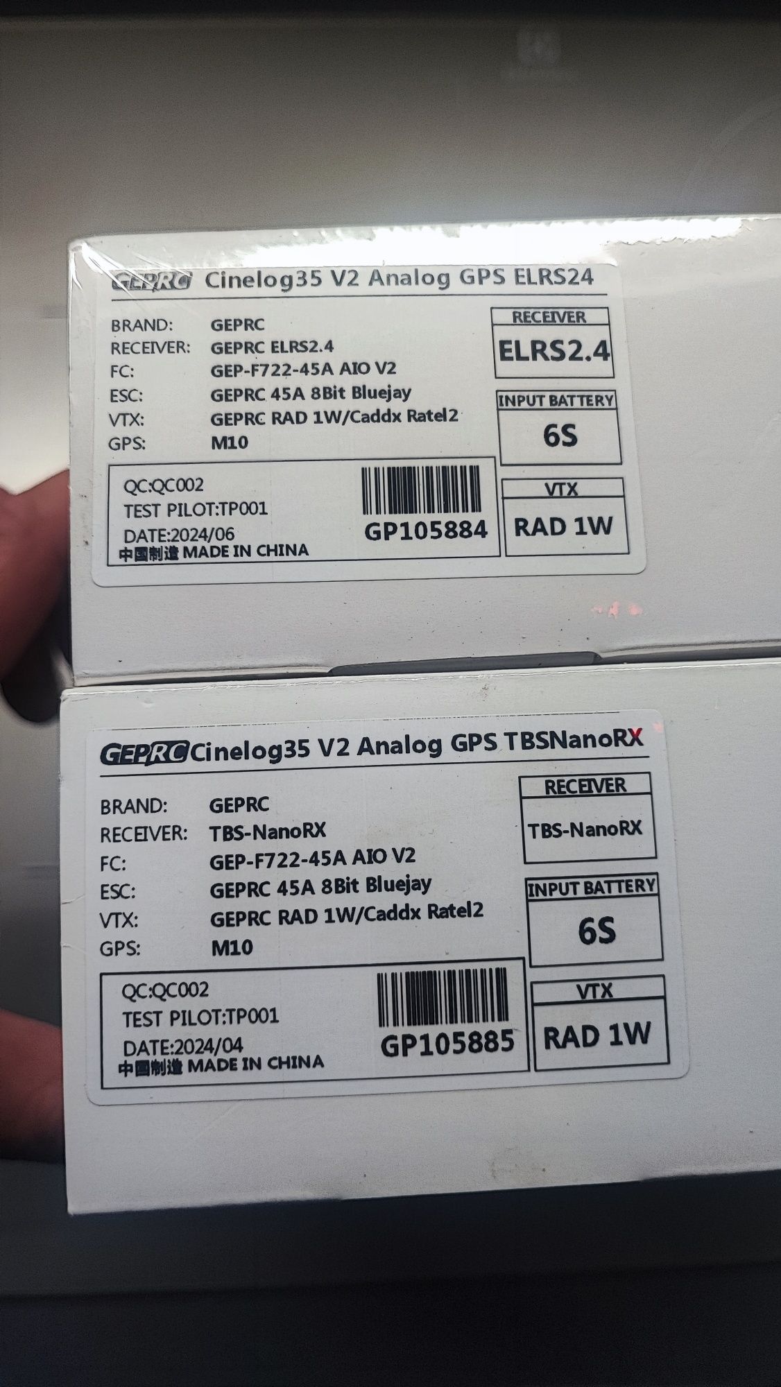 CineLog 35 V2 HD O3 GPS ELRS/TBS