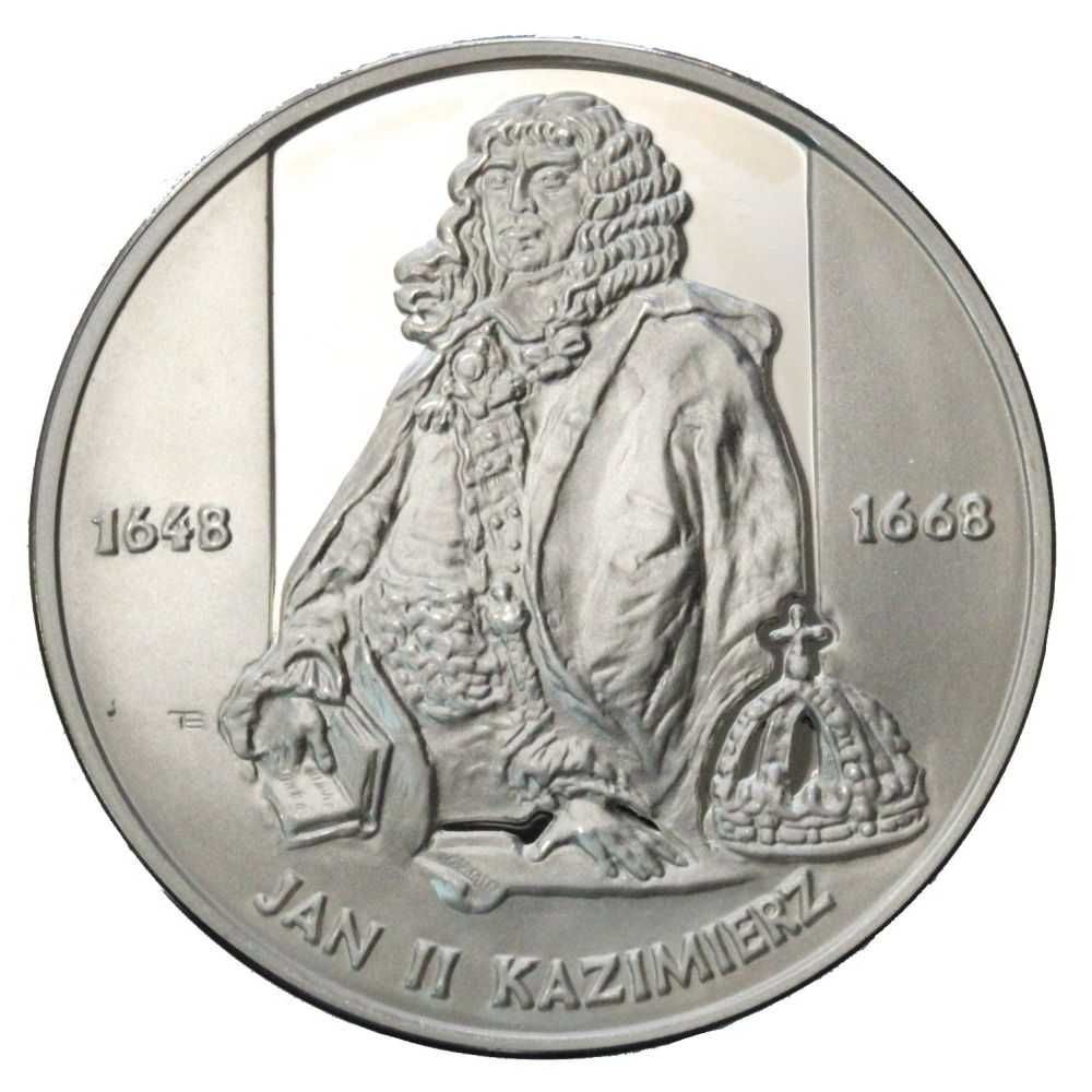 2000r. - 10 Złotych - Jan II Kazimierz - półpostać