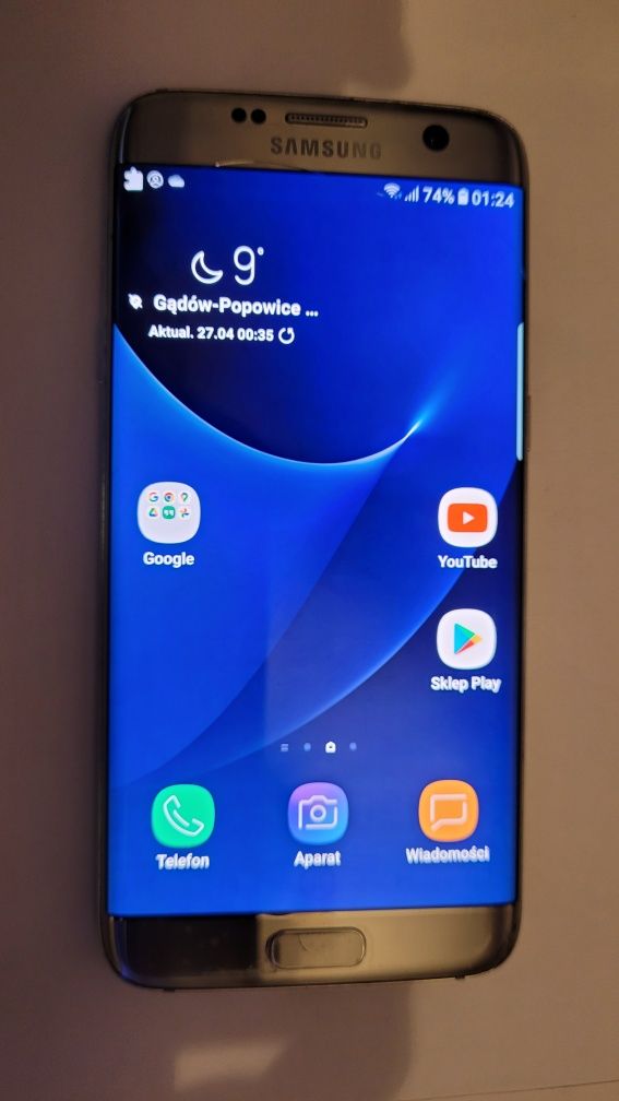 Samsung S7 Edge stan bdb+ładowarka SM-G935 32gb 2.3 GHz 4 GB RAM