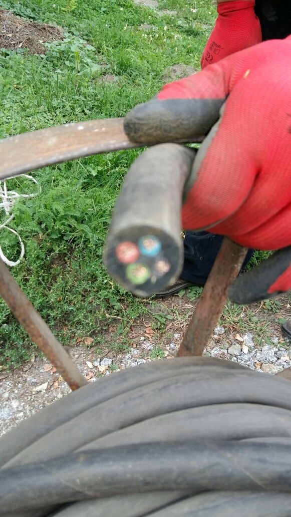 Kabel 4-żyłowy 76 m
