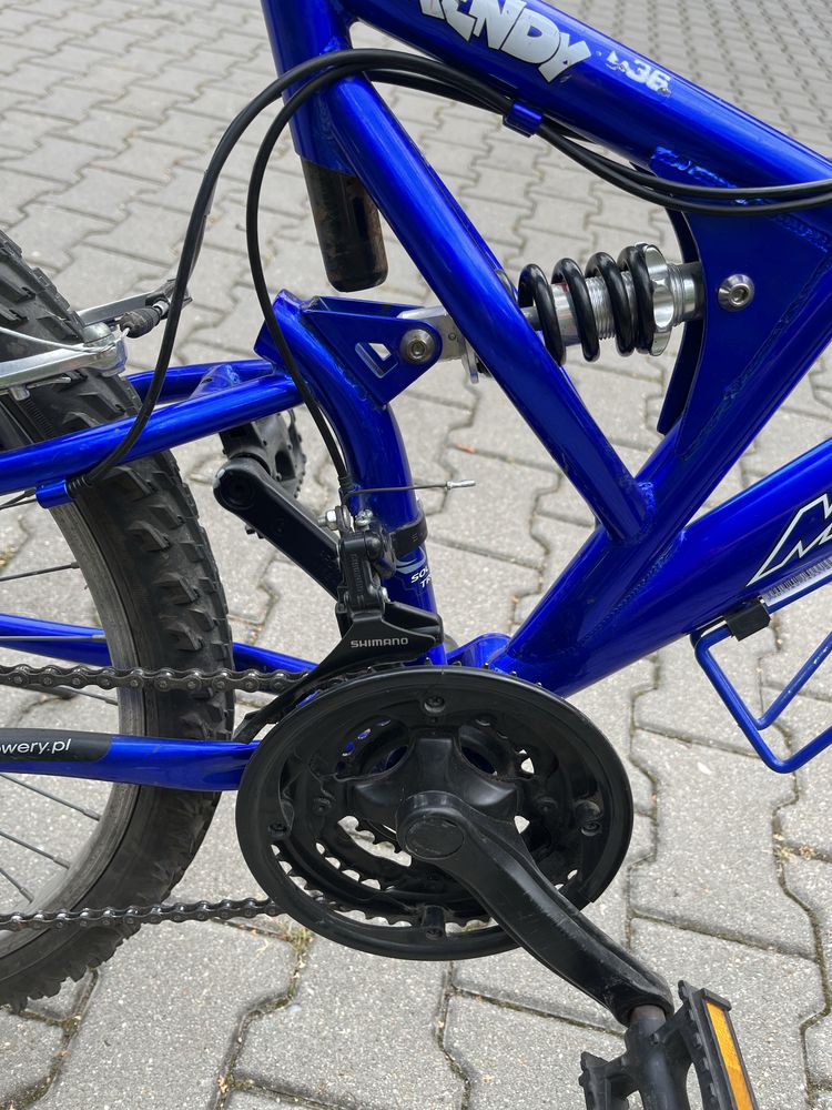 Maxim rower górski młodzieżowy MTB koła 24 amortyzator