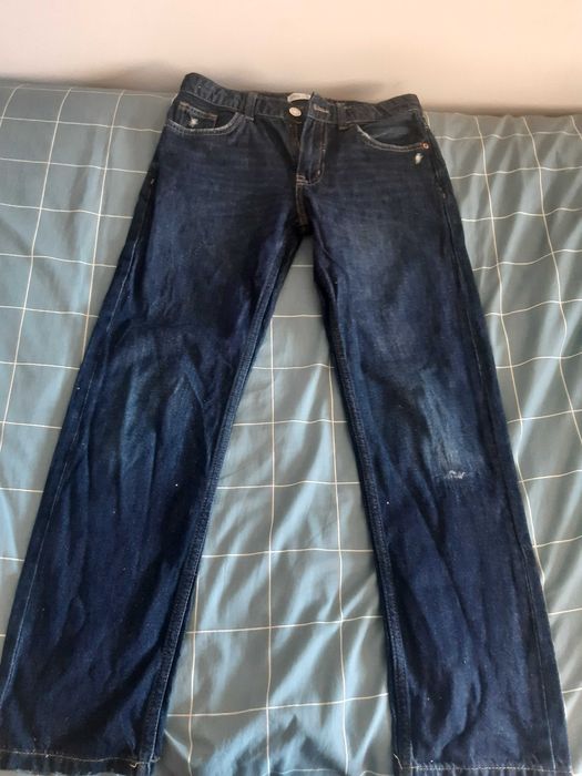 jeans criança tamanho 11-12 anos