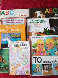 vários livros para crianças(ver foto)