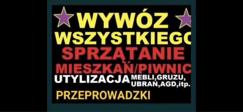 Wywóz utylizacja  gruz  papy strychy piwnice domów po zmarłych