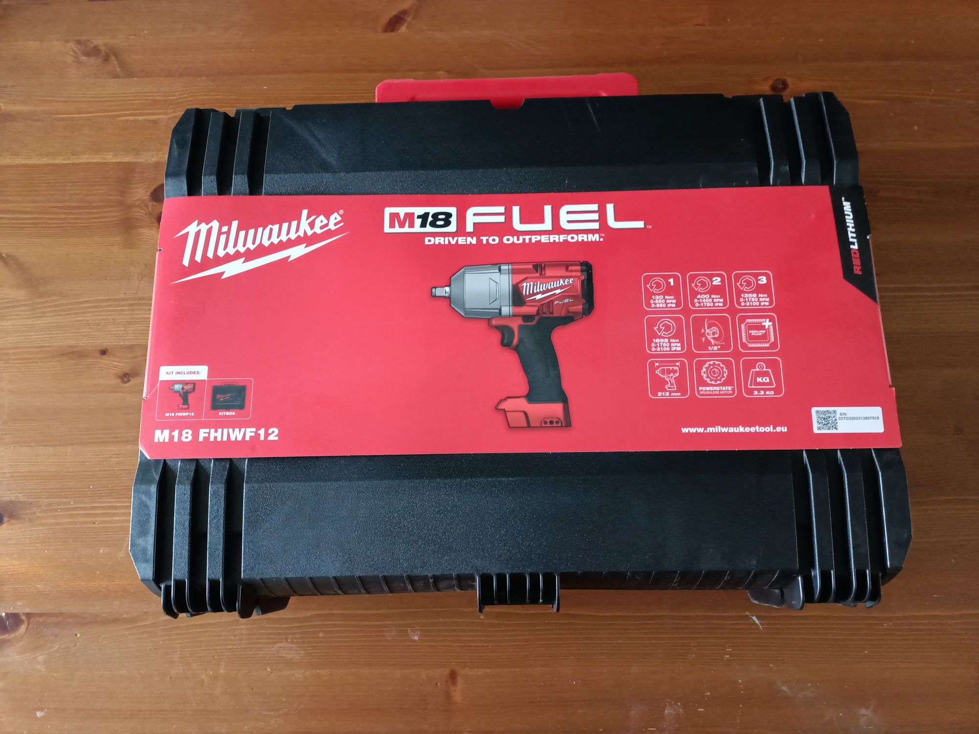 Milwaukee 1/2 ONEFHIWF12-OX zestaw