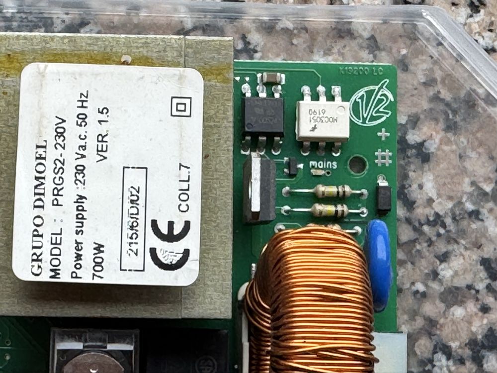 Placa eletronica motor automático A2