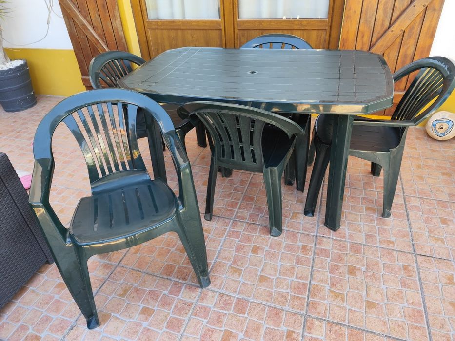 Vendo conjunto de jardim usado