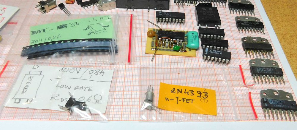 Części elektroniczne  zestaw [095]2