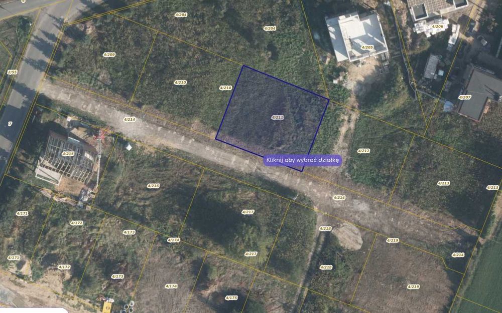 Sprzedam działkę budowlaną 486 m² – Szczepankowo/Spławie, Poznań