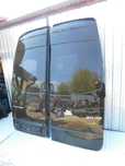Sprinter 906 VW Crafter drzwi tył komplet nieskorodowane czarne 2 szt