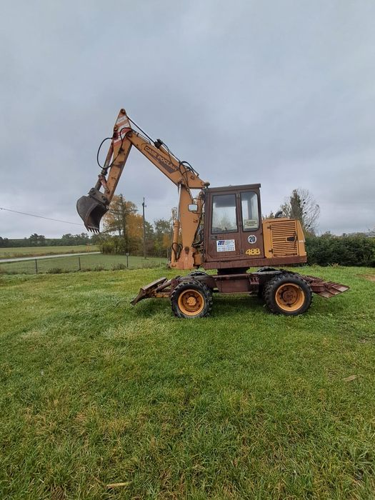 Koparka case JCB Volvo minikoparka
