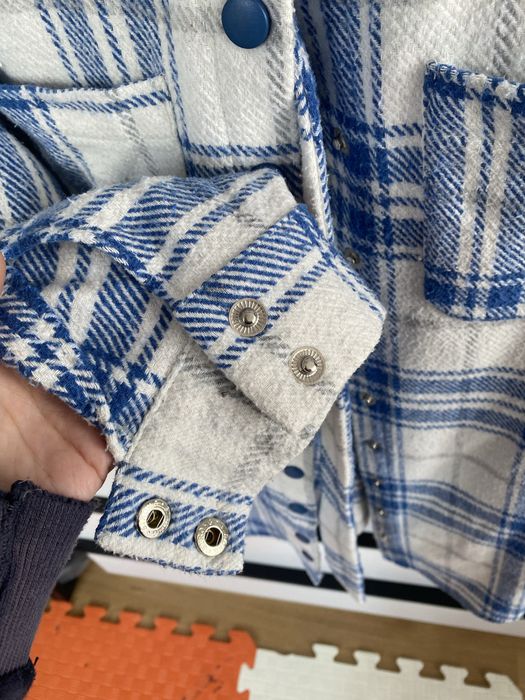 Тепла жіноча сорочка, розмір 42-44