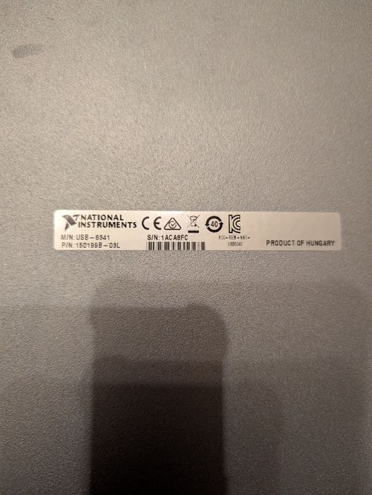 Labview National Instruments 6341