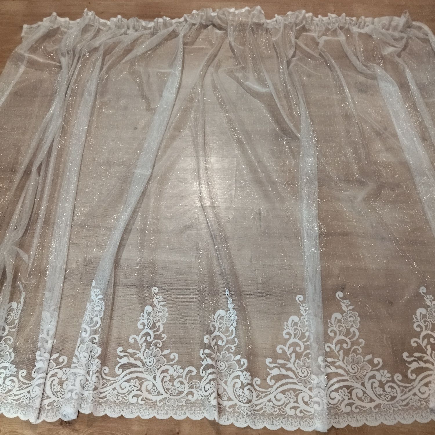 Firanki 2 szt 300 x 160 jak Nowe!
