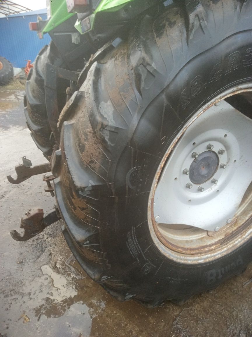 Komplet kół Deutz Fendt 16,9R24 przód, 18.4R38 tył Taurus 3,5cm
