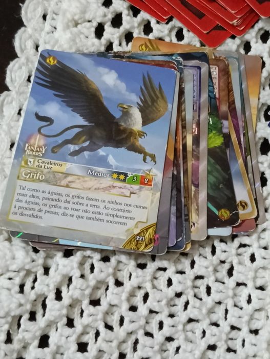 Lote de Cards diversas