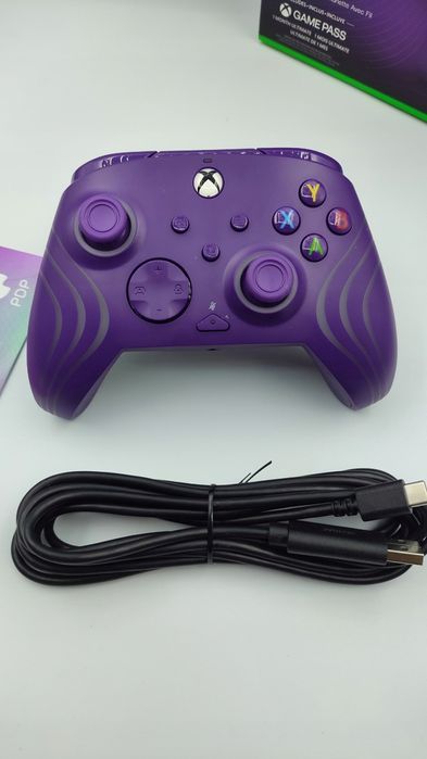 PDP Pad przewodowy Afterglow WAVE - fioletowy PC XS XBOX SERIES