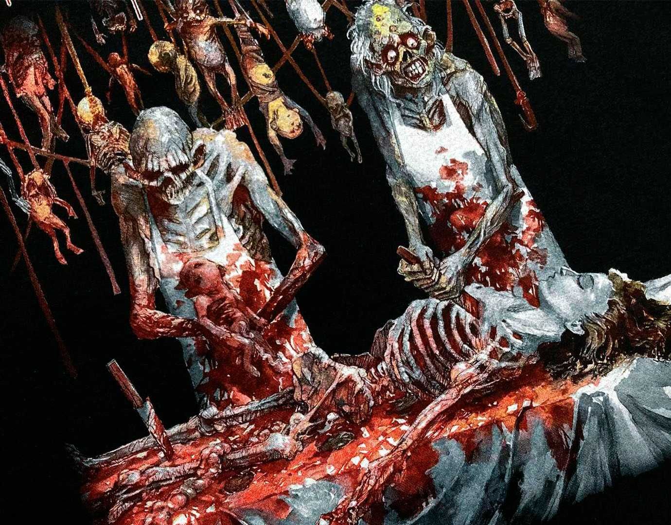 Футболка / мерч Cannibal Coprse Butchered at Birth - S M L XL XXL