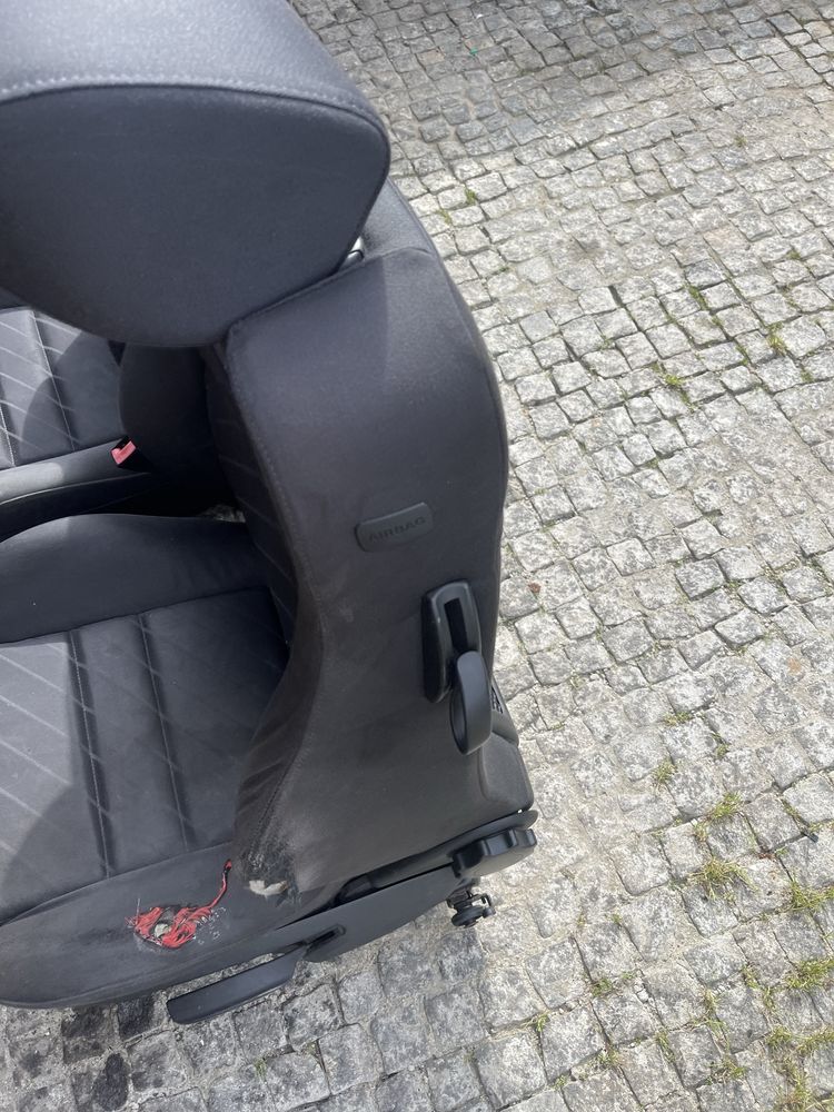 Bancos audi a3 8l recaro 3 portas com aquecimento