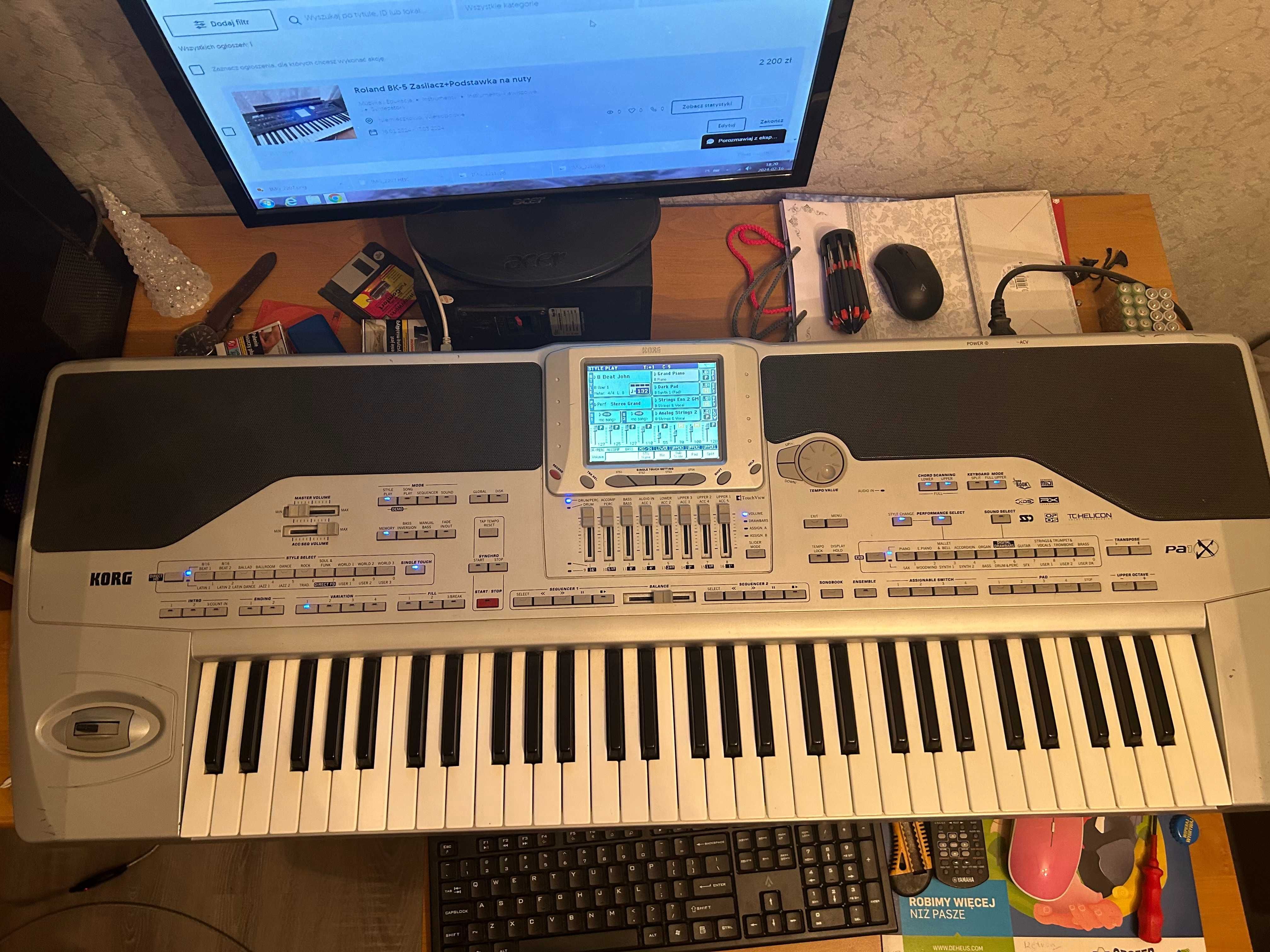 Keyboard KORG PA1X