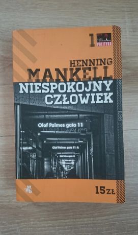 Książka Niespokojny człowiek Henninga Mankella t