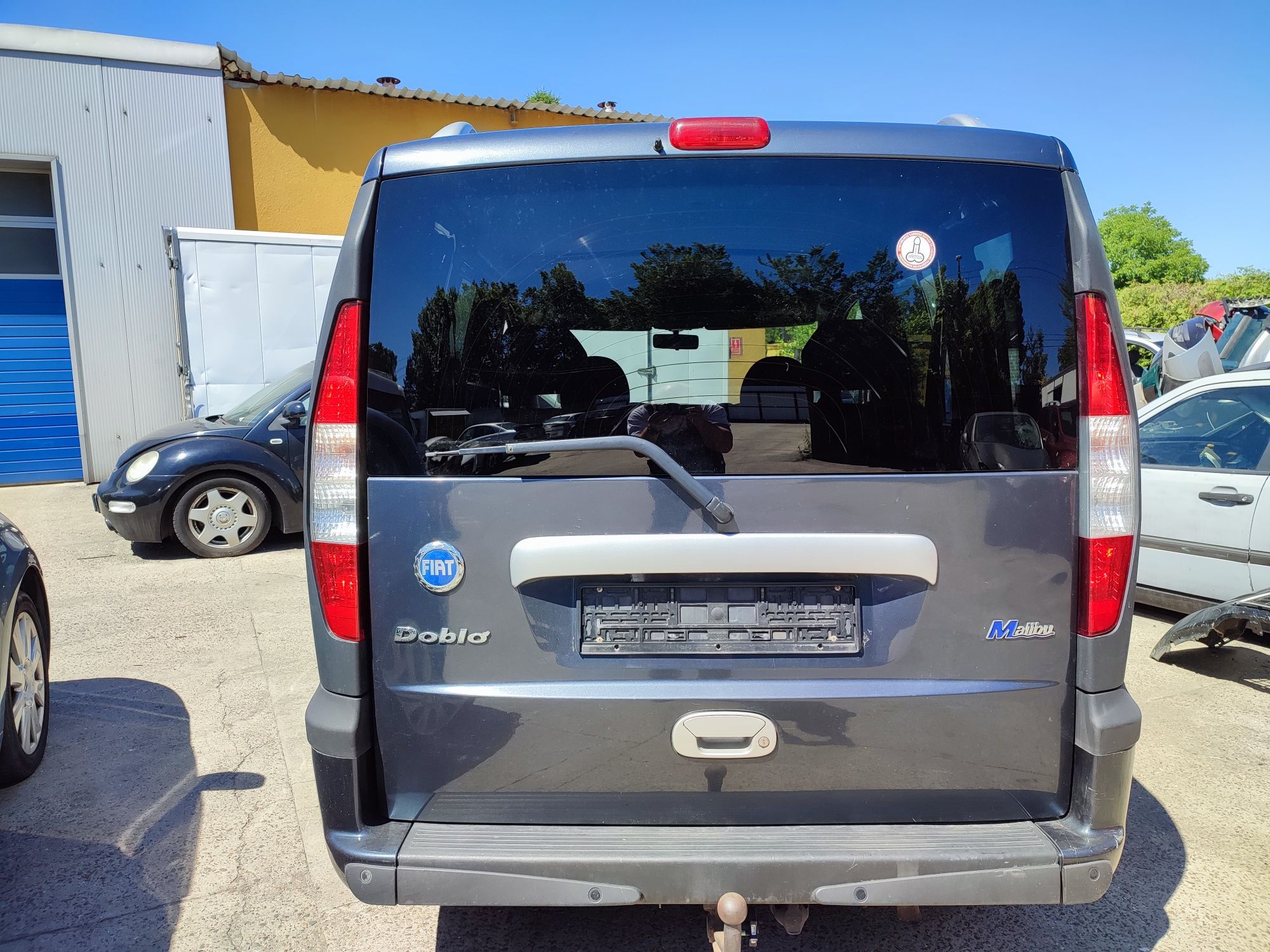 Fiat Doblo Malibu 01-06 zderzak tył tylny