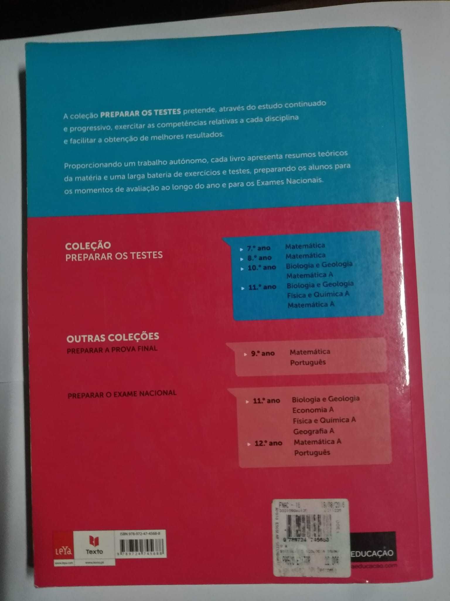 Livros de exercícios - 10º Ano - Biologia e Geologia - como novos