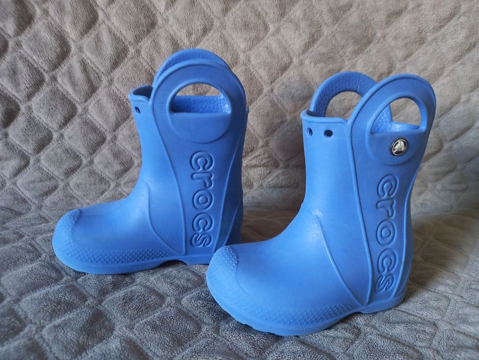 Продам дитячі чоботи Crocs (розмір C7)