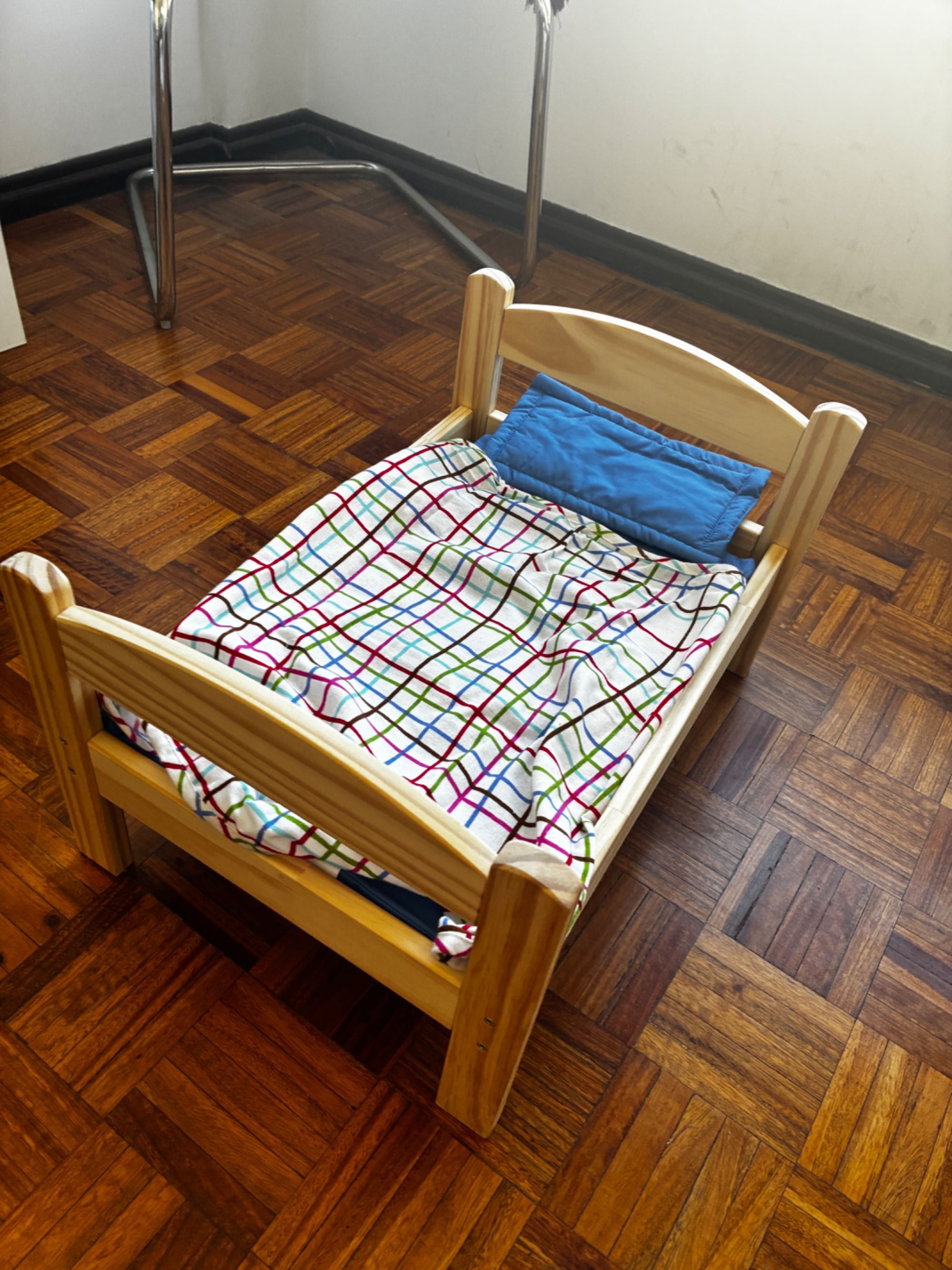 Cama menina/bonecos IKEA DUKTIG + 2 peluches AFTONSPARV – Nunca usado