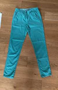 Zielone chinosy, ZARA Trafaluc - S/36