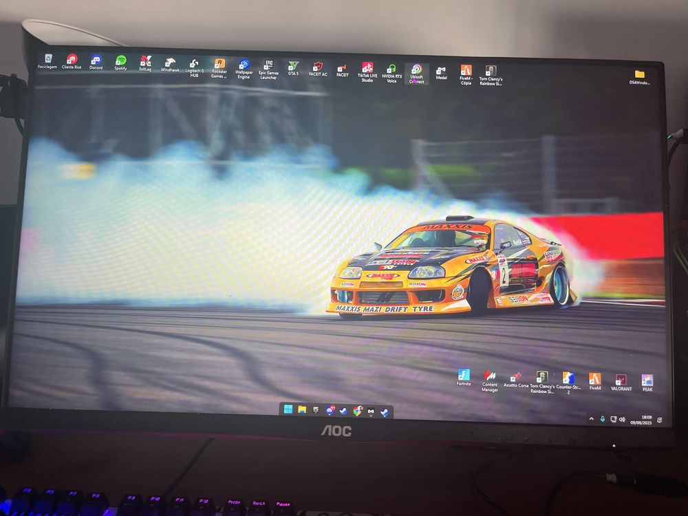 Vendo monitor aoc 144hz 1ms