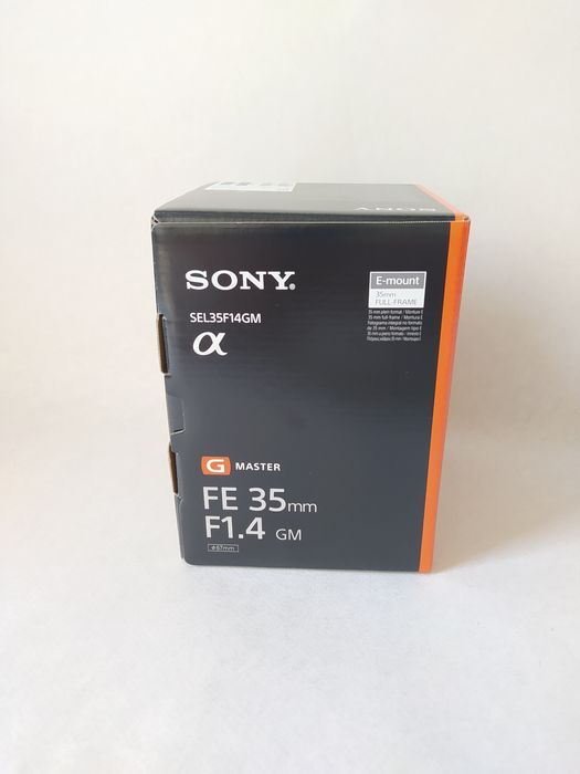 Об'єктив Sony SEL35F14GM 35mm f/1.4 GM НОВИЙ