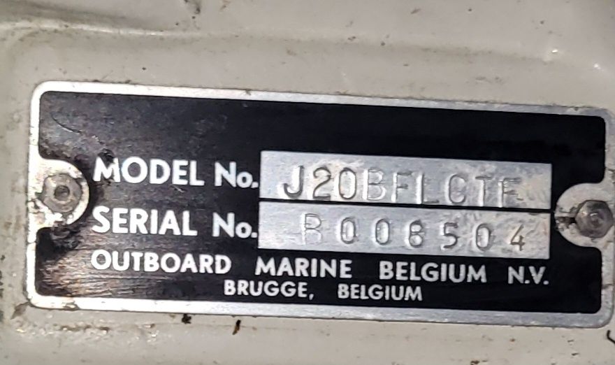 Silnik zaburtowy johnson 20hp kolumna L 2-takt