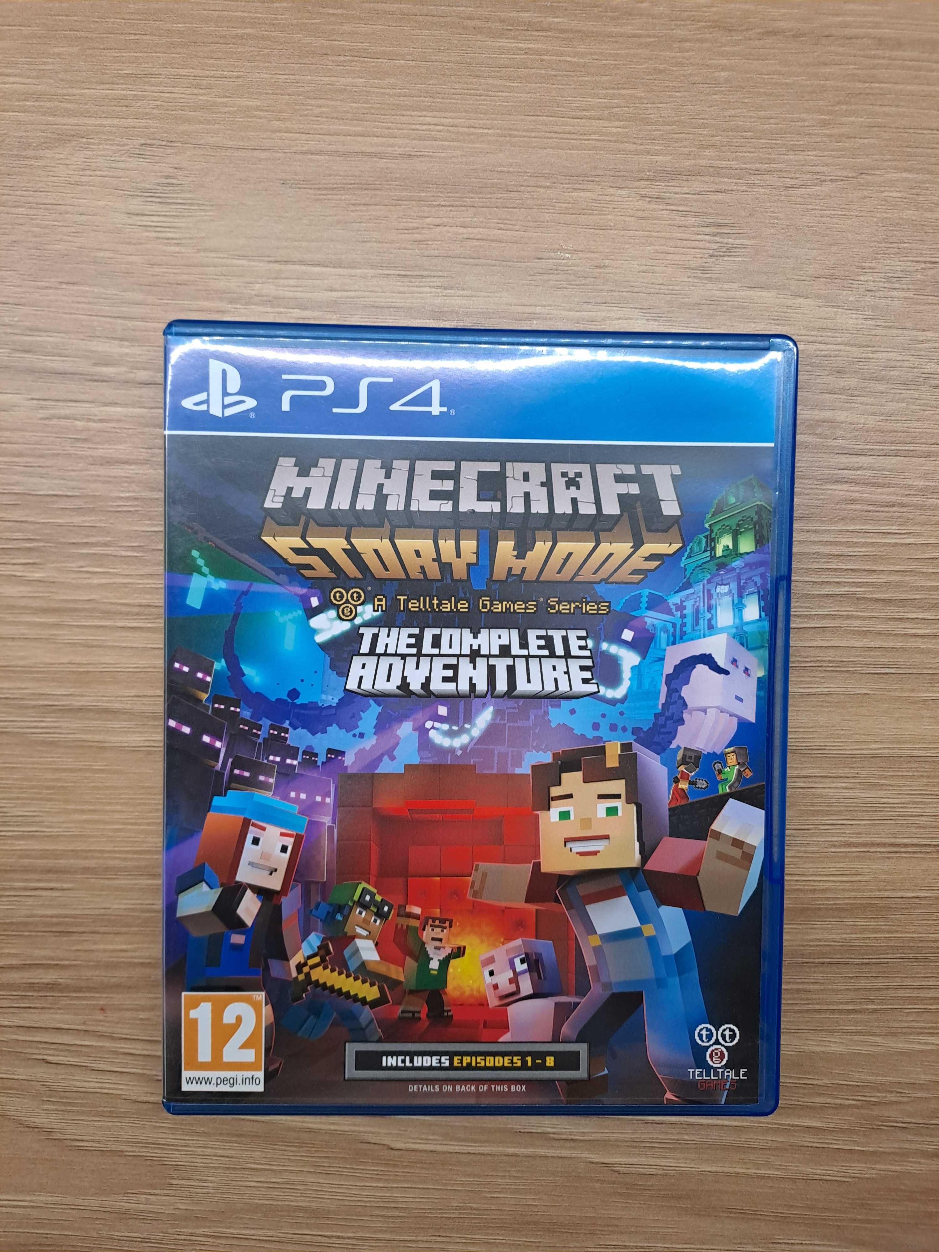 Minecraft Story Mode Complete Adventure 1-8 Playstation 4