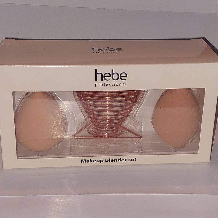 1zł Wysyłka Zestaw do makijażu glamourBeauty blender Gabka 2szt+Stojak