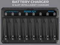 Зарядний пристрій Rablex RB428 на 8 AA/AAA R3/R6 1.2V