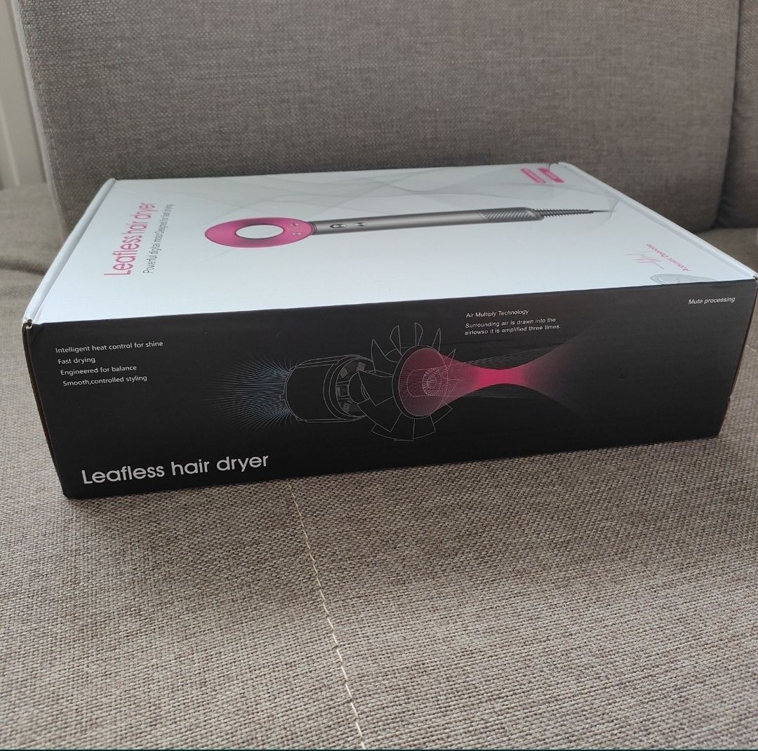 Suszarka do włosów a'la Dyson 5 końcówek fioletowa nowa okazja